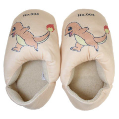 Japan Pokemon Fluffy Room Slippers - Charmander