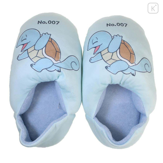 Japan Pokemon Fluffy Room Slippers - Squirtle - 1