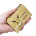 Japan Pokemon Mini Flat Pouch Multi-Case with Carabiner - Eevee : Smash Color - 2