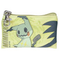 Japan Pokemon Mini Flat Pouch Multi-Case with Carabiner - Mimikyu : Smash Color - 1