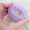 Japan Pokemon Mini Accessory Case Keychain - Gengar : Smash Color Rubber - 2