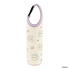 Japan Chiikawa Plastic Bottle Holder Carrier - Momonga : Heart