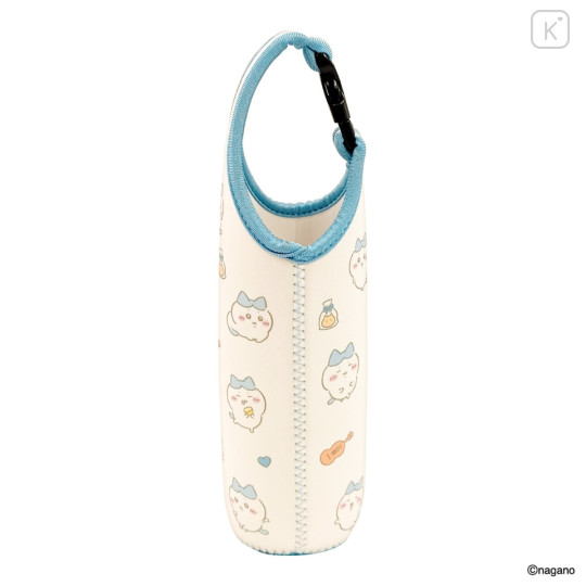 Japan Chiikawa Plastic Bottle Holder Carrier - Hachiware : Heart - 6