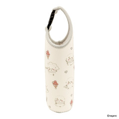 Japan Chiikawa Plastic Bottle Holder Carrier - Rakko : Heart