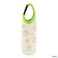 Japan Chiikawa Plastic Bottle Holder Carrier - Kuri Manju : Heart - 1