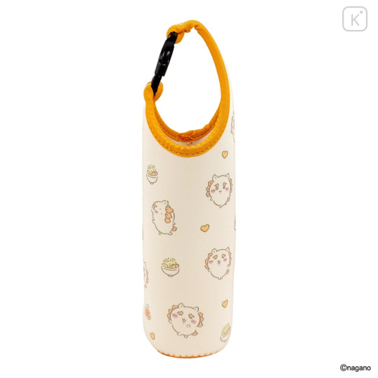 Japan Chiikawa Plastic Bottle Holder Carrier - Shisa : Heart - 5