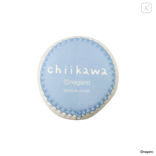 Japan Chiikawa Plastic Bottle Holder Carrier - Furuhonya Kani-chan : Heart - 7