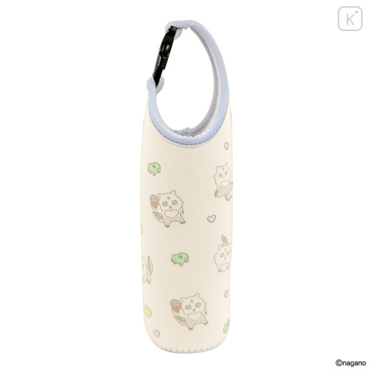 Japan Chiikawa Plastic Bottle Holder Carrier - Anoko : Heart - 1