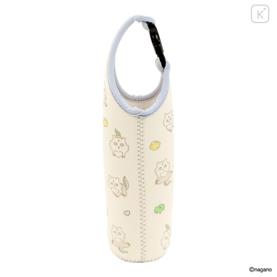 Japan Chiikawa Plastic Bottle Holder Carrier - Anoko : Heart - 6