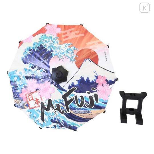 Japan Action Mascot Ballpoint Pen - Traditional Umbrella Stand Mt. Fuji - 1