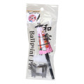 Japan Action Mascot Ballpoint Pen - Traditional Umbrella Stand Sakura Lucky Cat Pink - 2