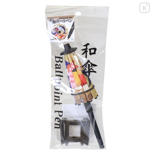 Japan Action Mascot Ballpoint Pen - Traditional Umbrella Stand Sushi - 2