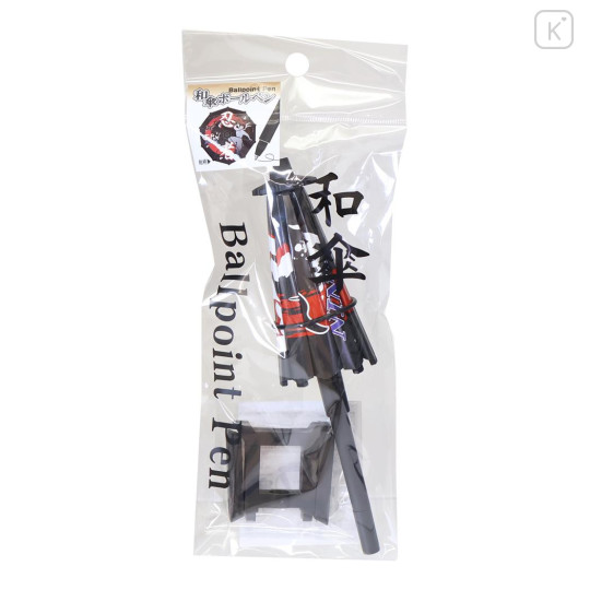 Japan Action Mascot Ballpoint Pen - Traditional Umbrella Stand Ninja - 2