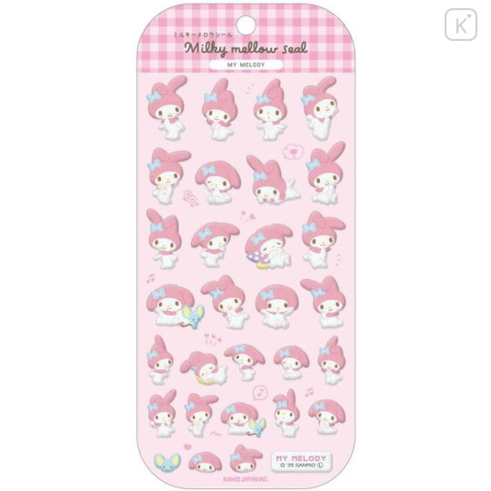 Japan Sanrio Milky Mellow Sticker - My Melody - 1