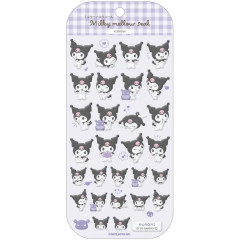 Japan Sanrio Milky Mellow Sticker - Kuromi