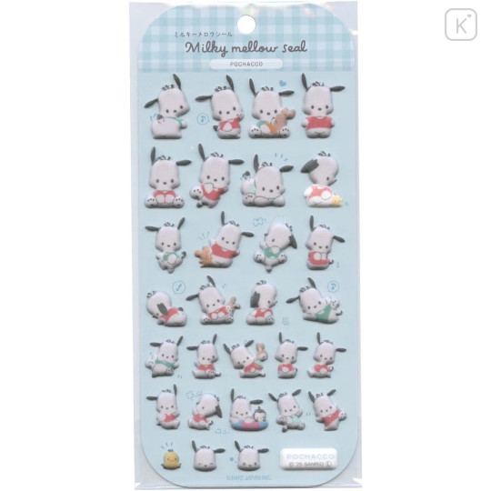 Japan Sanrio Milky Mellow Sticker - Pochacco - 1