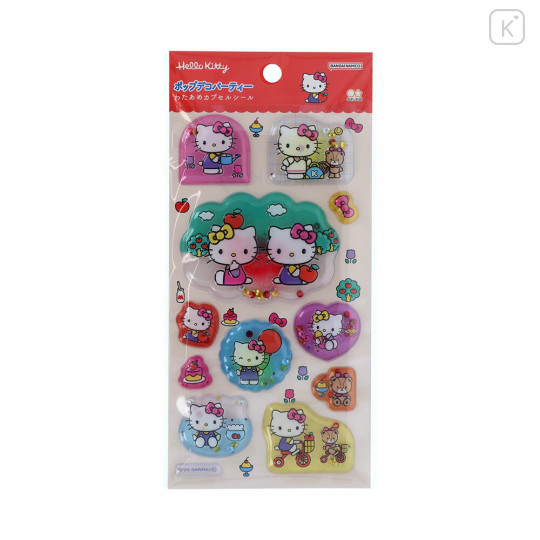 Japan Sanrio Cotton Candy Capsule Sticker - Hello Kitty - 1