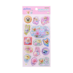 Japan Disney Cotton Candy Capsule Sticker - Zootopia