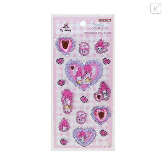 Japan Esther Bunny × Sanrio Glitter Jewel Sticker - My Melody : A - 1