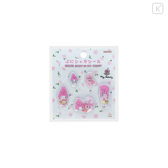 Japan Esther Bunny × Sanrio Squishy Shaker Stickers - My Melody : B - 1