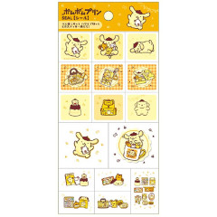 Japan Sanrio Sticker Sheet - Pompompurin