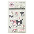 Japan Sanrio Washable Multi Sticker - Kuromi & My Melody - 1