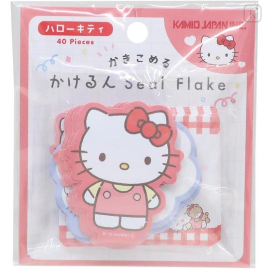 Japan Sanrio Writable Seal Flakes - Hello Kitty - 1
