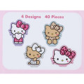 Japan Sanrio Writable Seal Flakes - Hello Kitty : Gal - 2