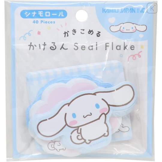 Japan Sanrio Writable Seal Flakes - Cinnamoroll - 1