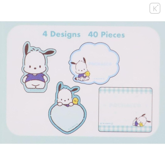 Japan Sanrio Writable Seal Flakes - Pochacco - 2