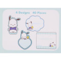 Japan Sanrio Writable Seal Flakes - Pochacco - 2