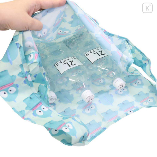 Japan Sanrio Eco Shopping Bag With Pouch - Hangyodon : Line Up - 3