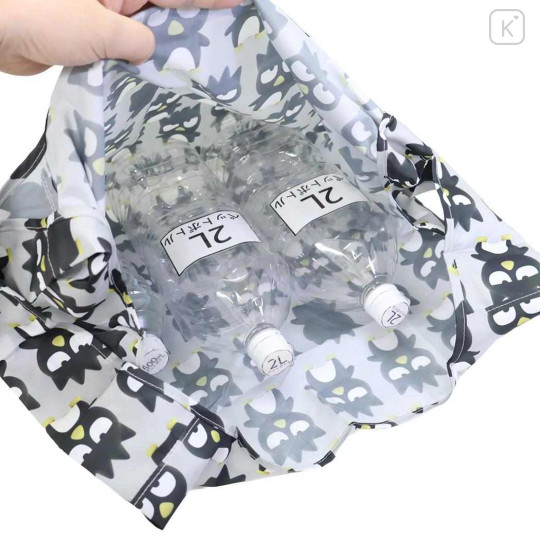 Japan Sanrio Eco Shopping Bag With Pouch - Badtz-maru : Line Up - 3