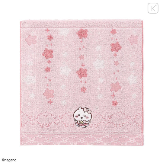 Japan Chiikawa Wash Towel - Chiikawa : Super Magical Chiikawa Pink - 1