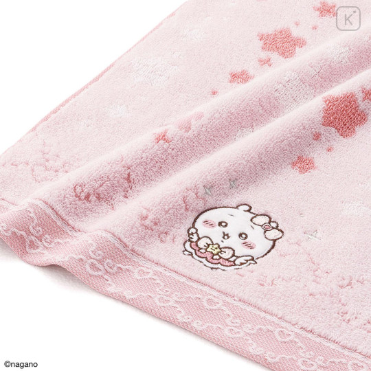 Japan Chiikawa Wash Towel - Chiikawa : Super Magical Chiikawa Pink - 2