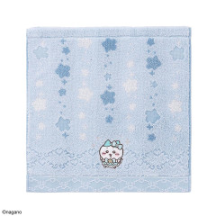 Japan Chiikawa Wash Towel - Hachiware : Super Magical Chiikawa Blue