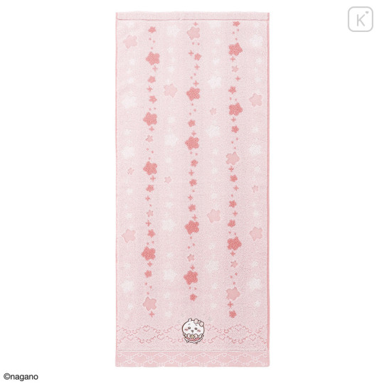Japan Chiikawa Face Towel - Chiikawa : Super Magical Chiikawa Pink - 1