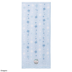 Japan Chiikawa Face Towel - Hachiware : Super Magical Chiikawa Blue