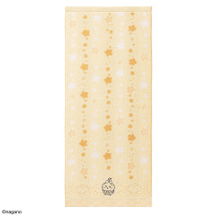 Japan Chiikawa Face Towel - Usagi : Super Magical Chiikawa Yellow