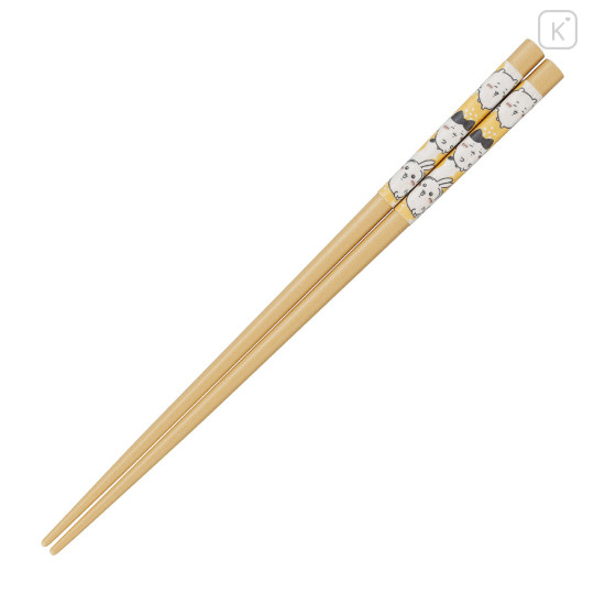 Japan Chiikawa Color Chopsticks 21cm - Chiikawa & Hachiware & Usagi : Yellow - 1