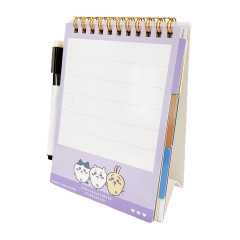 Japan Chiikawa Whiteboard Memo - Chiikawa & Hachiware & Usagi : Purple