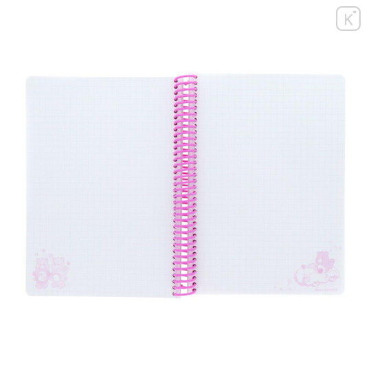 Japan Care Bears B6 Ring Notebook - Share The Love Pink Sky - 3