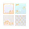 Japan Care Bears Square Memo - Love-A-Lot Bear Pink - 3
