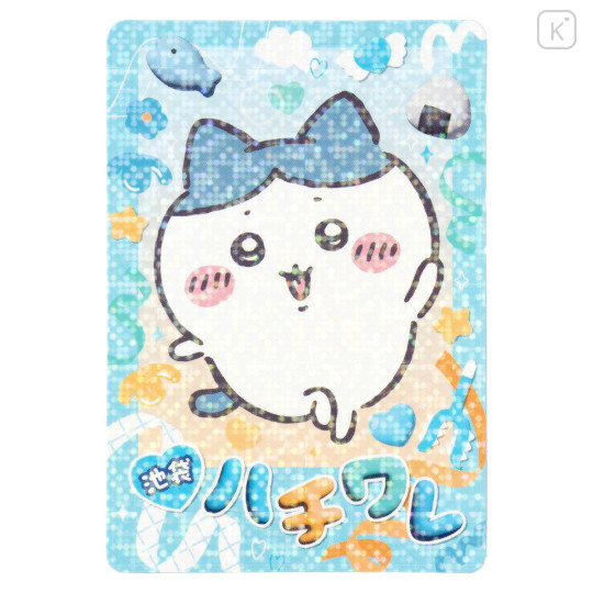 Japan Chiikawa Trading Glitter Card Blind Box - Chiikawa Land : Go! Ikebukuro! - 6