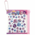 Japan Catch Teenieping Deco Petit Sticker with Clear Case Ball Chain - 3D Pink - 1