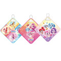 Japan Catch Teenieping Hand Towel with Loop Set - Characters Pink Purple - 2