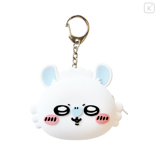 Japan Chiikawa Mini Silicone Pouch Keychain - Momonga : Chiikawa Restaurant - 1