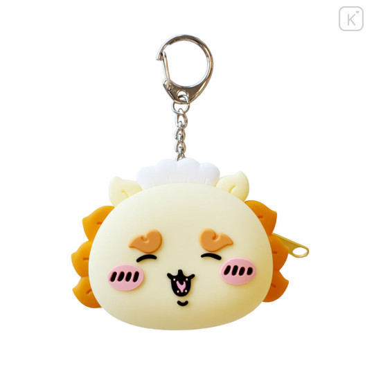 Japan Chiikawa Mini Silicone Pouch Keychain - Shisa : Chiikawa Restaurant - 1