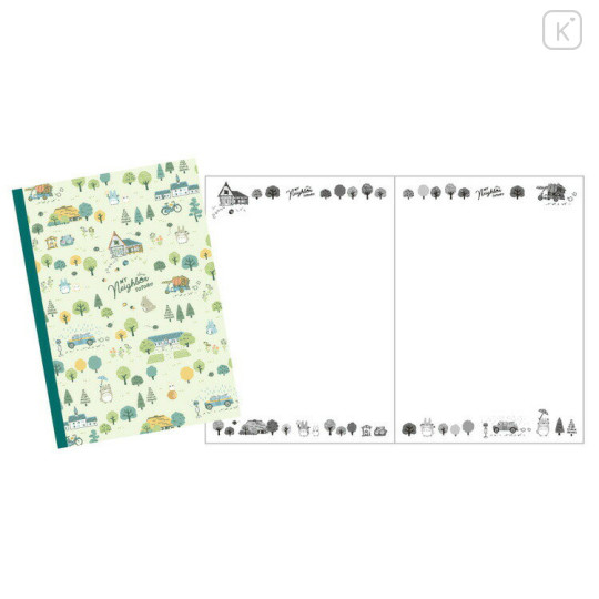 Japan Ghibli B5 Notebook - My Neighbor Totoro : Forest - 2