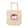 Japan Chiikawa Tote Bag - Furuhonya Kani-chan & Momonga : Chiikawa Restaurant Friendly Friends Natural - 1